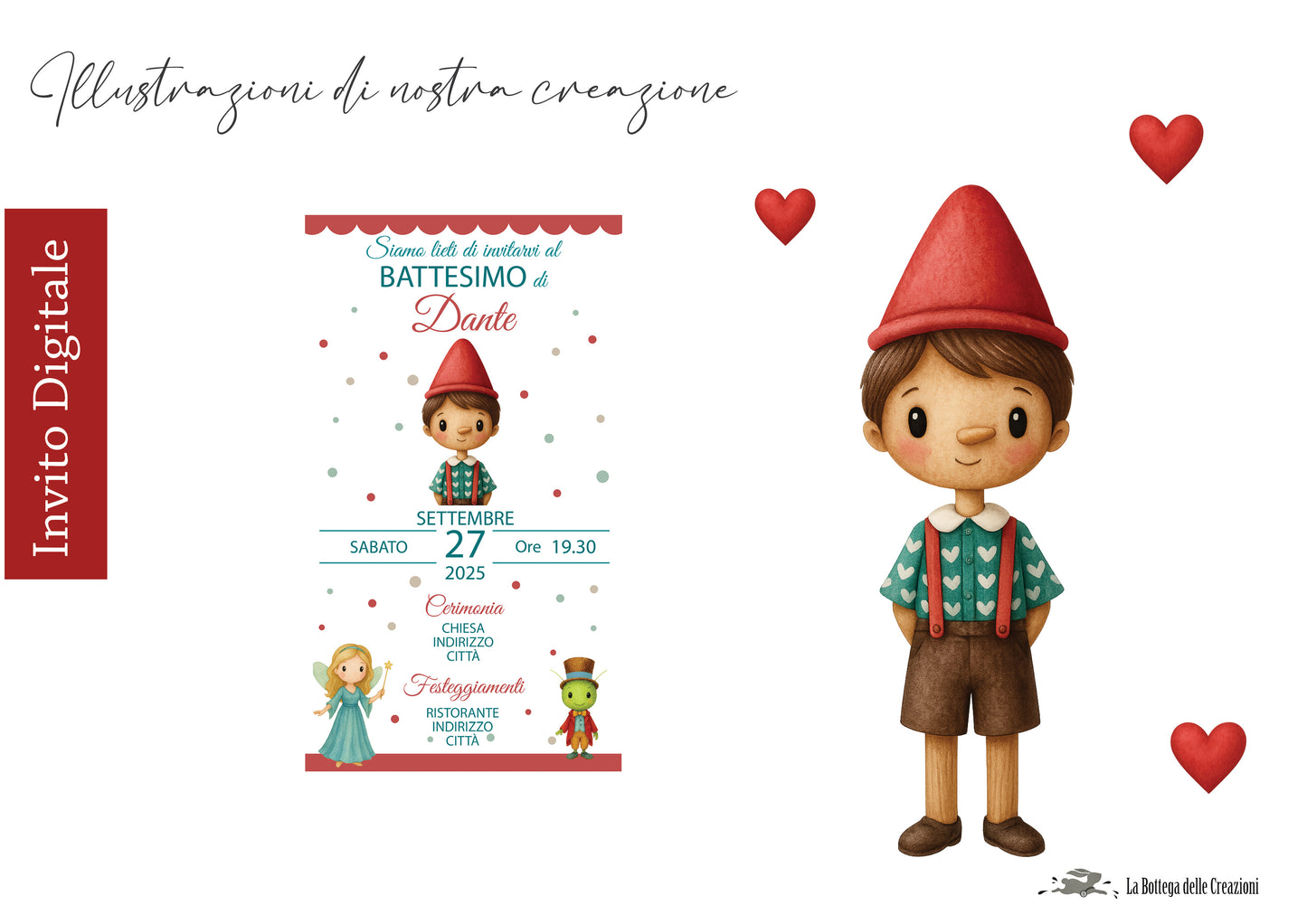 Invito Digitale Pinocchio