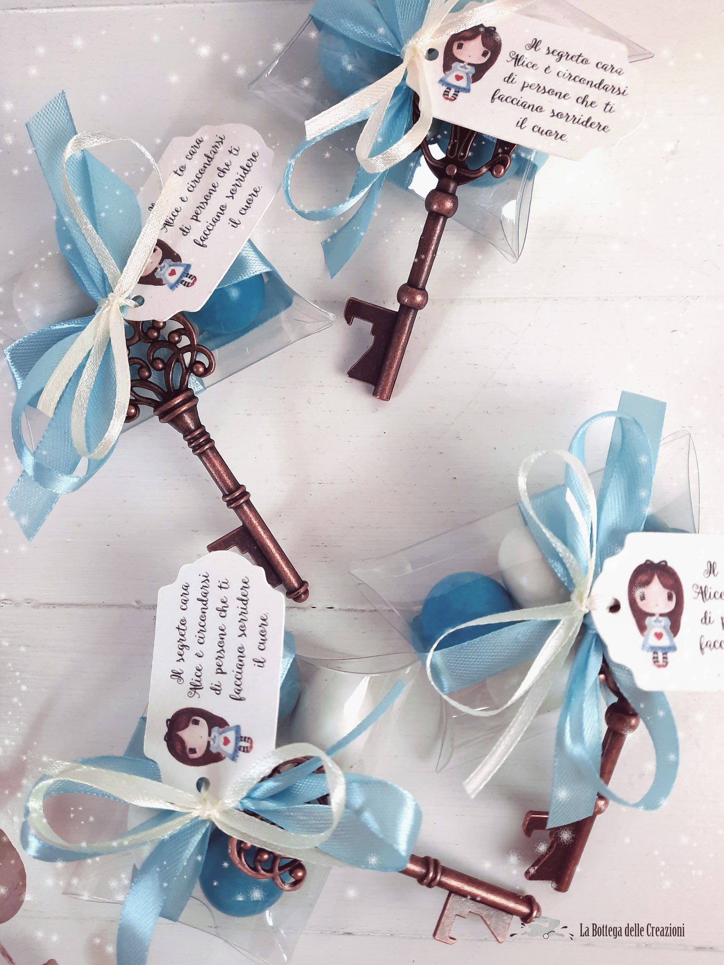Chiave Ornamentale Apri Bottiglia Alice nel Paese delle Meraviglie