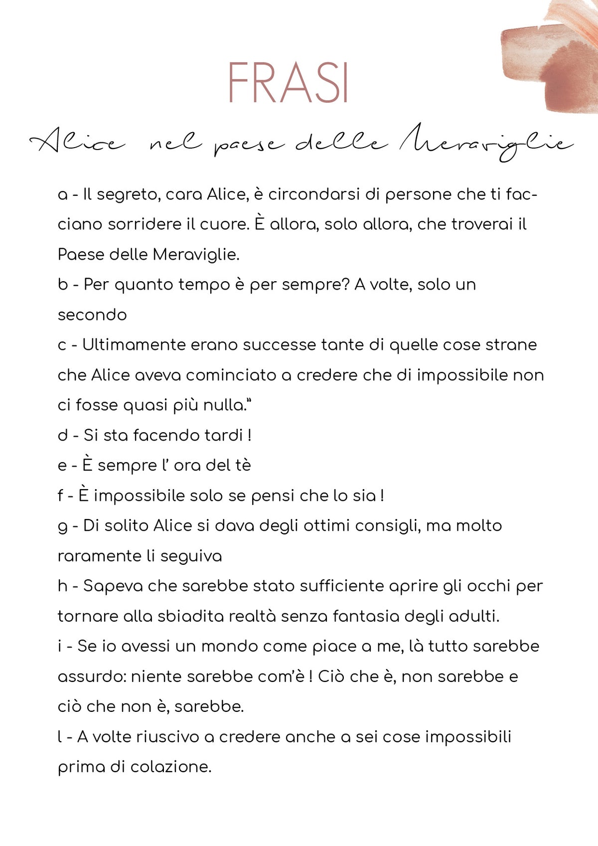 Stampe lllustrazioni Alice nel Paese delle Meraviglie 1