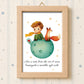Stampe illustrazioni Piccolo Principe Collezione 1
