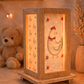 Lampada in legno Animali della Fattoria