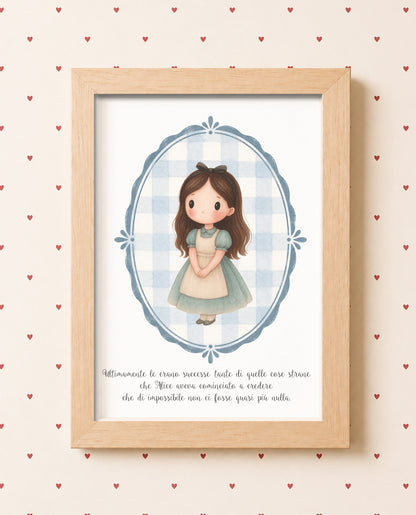 Stampe lllustrazioni Alice nel Paese delle Meraviglie 1