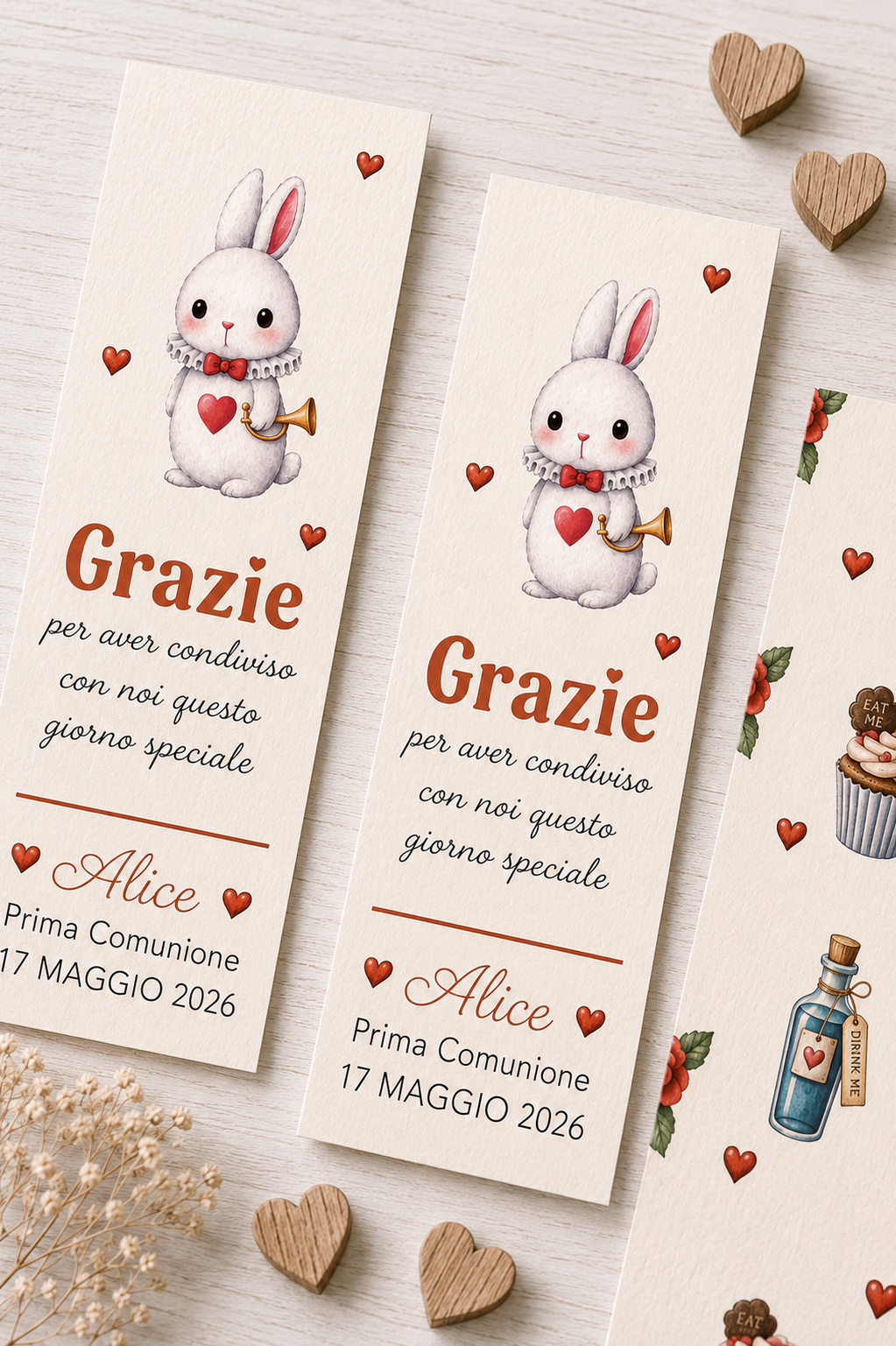 Segnalibri Alice nel Paese delle Meraviglie 2