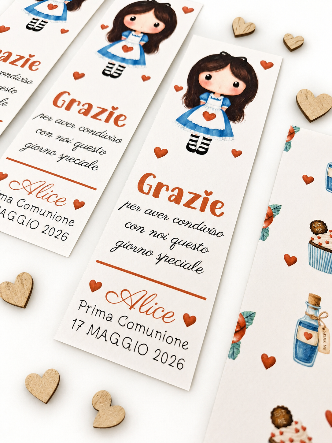 Segnalibri Alice nel Paese delle Meraviglie 2