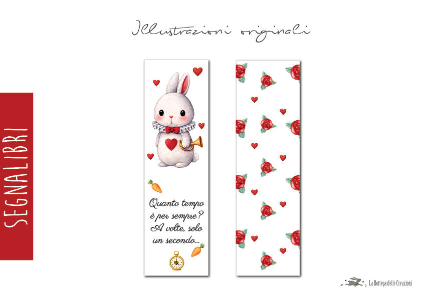 Segnalibri Alice nel Paese delle Meraviglie 2
