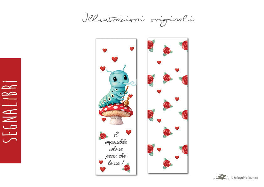 Segnalibri Alice nel Paese delle Meraviglie 2