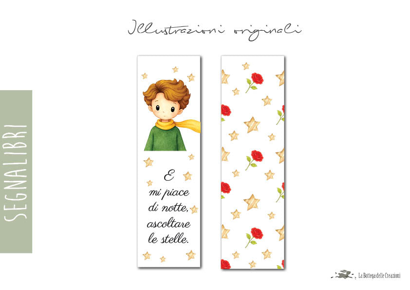 Segnalibri Piccolo Principe 1