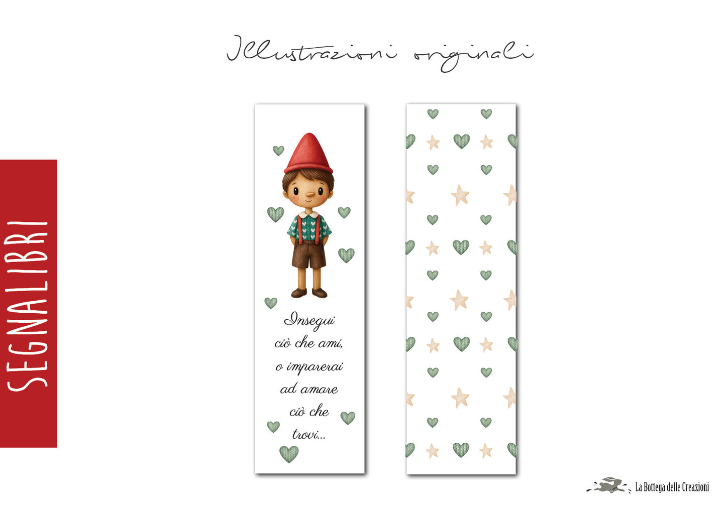 Segnalibri Pinocchio
