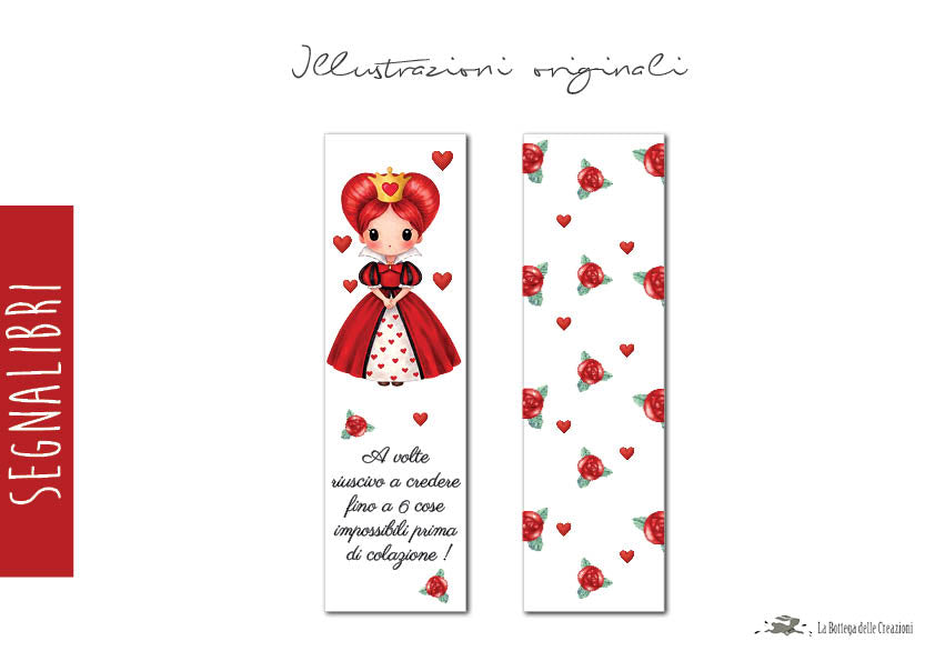 Segnalibri Alice nel Paese delle Meraviglie 2