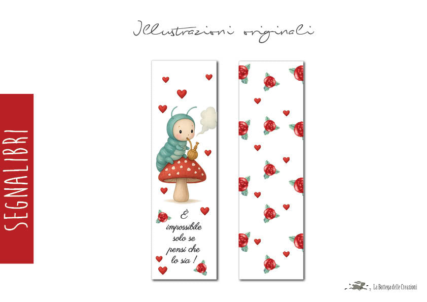 Segnalibri Alice nel Paese delle Meraviglie 1