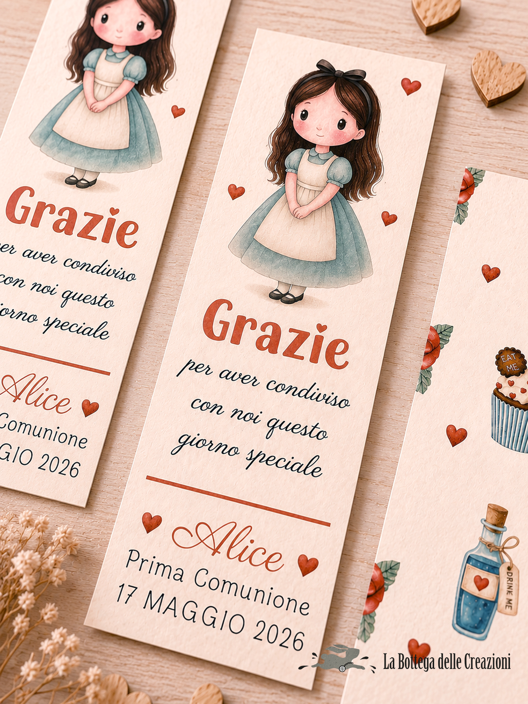 Segnalibri Alice nel Paese delle Meraviglie 1
