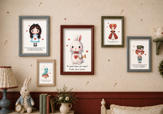 Stampe lllustrazioni Alice nel Paese delle Meraviglie 2