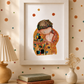 Stampa illustrazione "Il Bacio " di Klimt