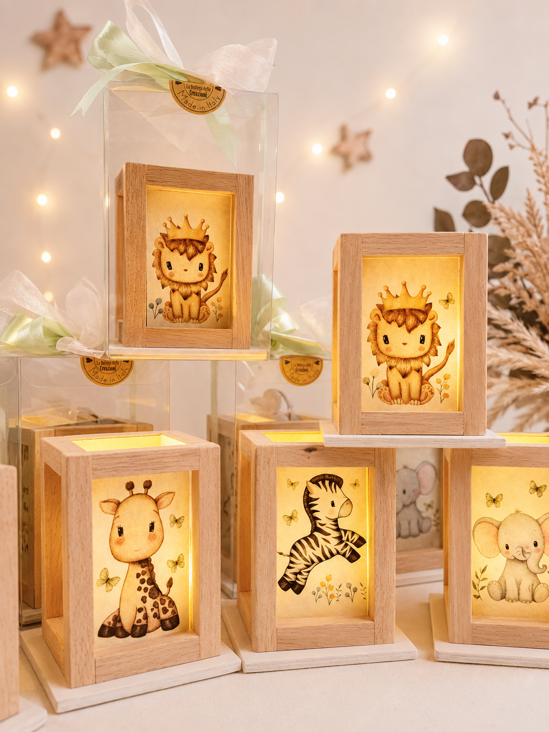 Lion and Friends Lanterns Gifts Favors