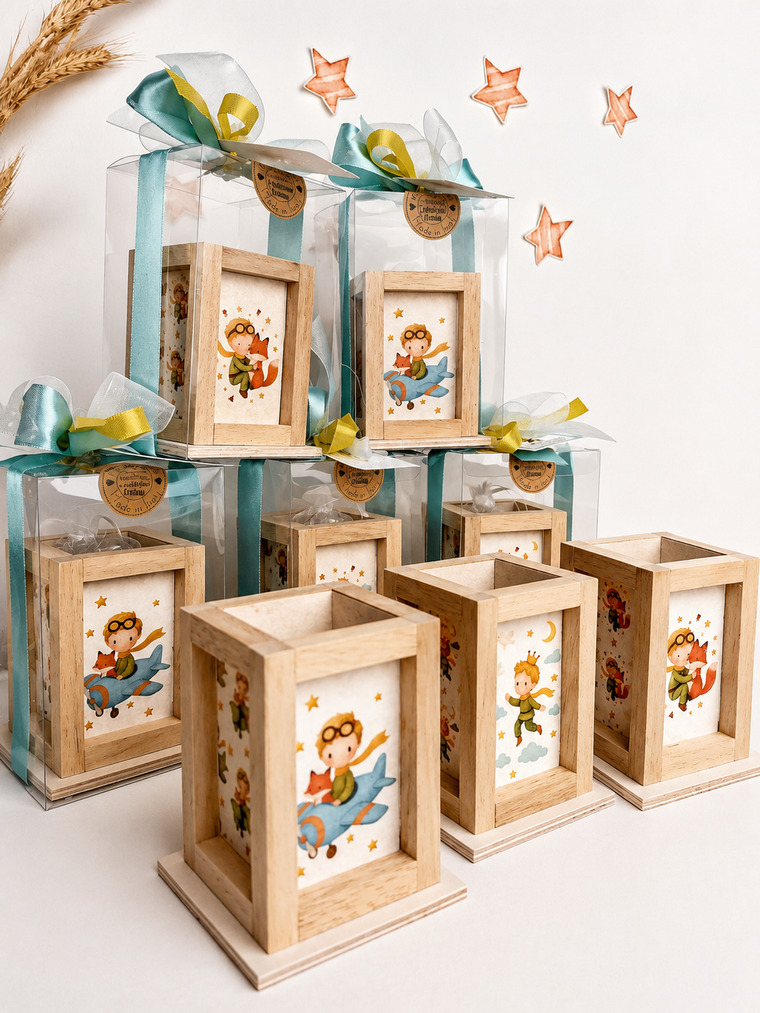 bomboniere artigianali in legno piccolo principe