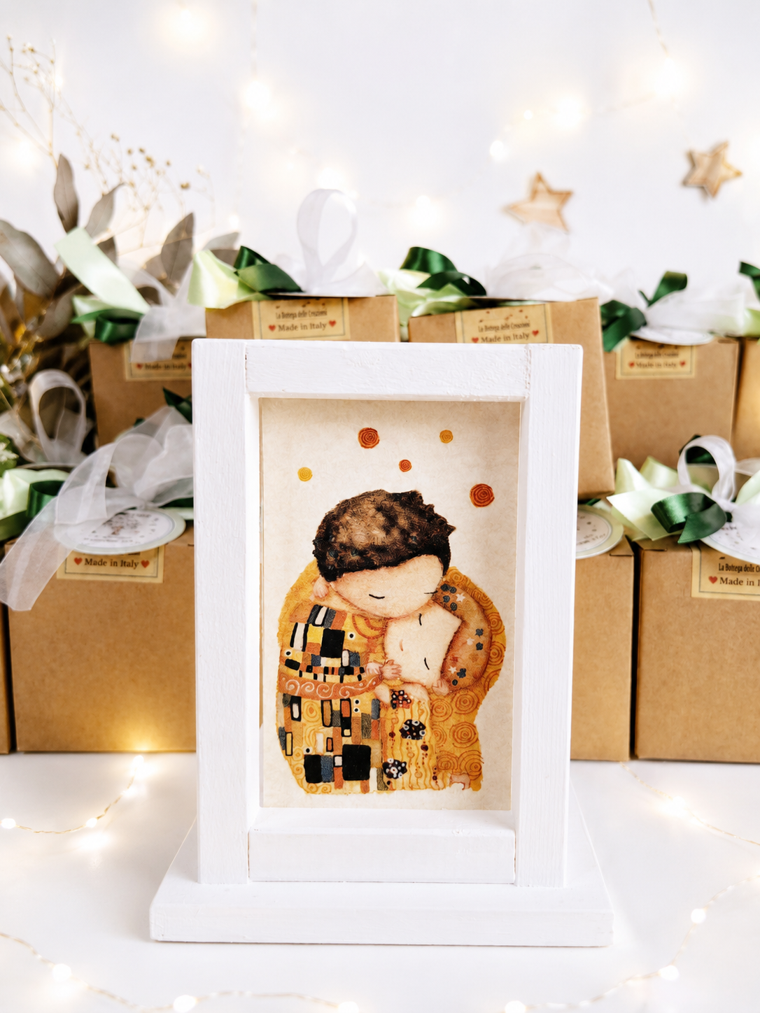 bomboniere matrimonio lanterne klimt