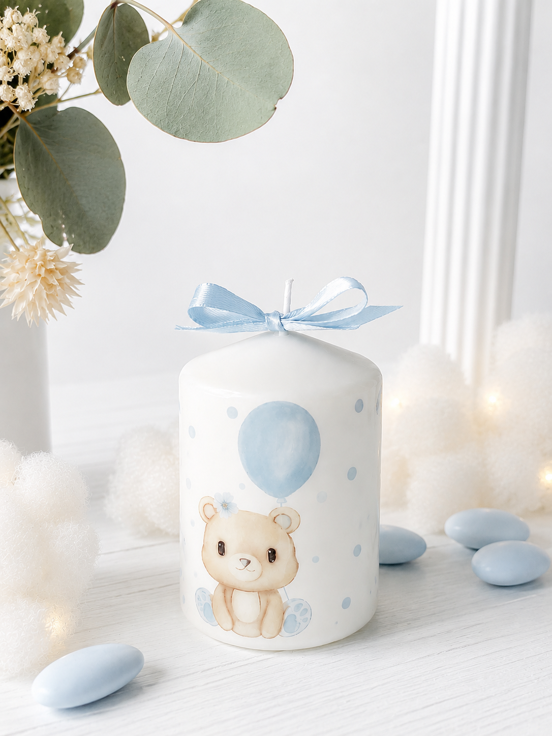 CANDELE Orsetto con Palloncino