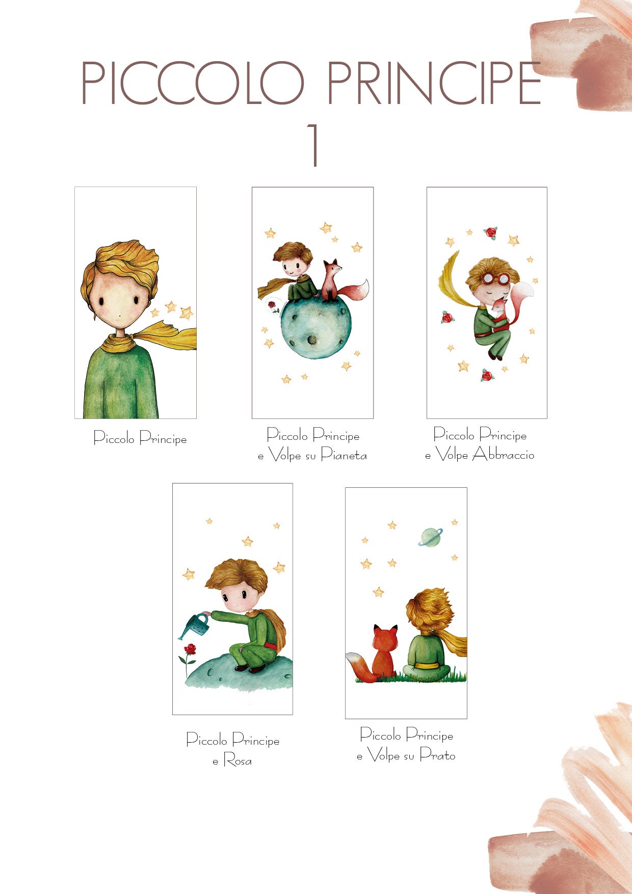 PALLINE DI NATALE Piccolo Principe