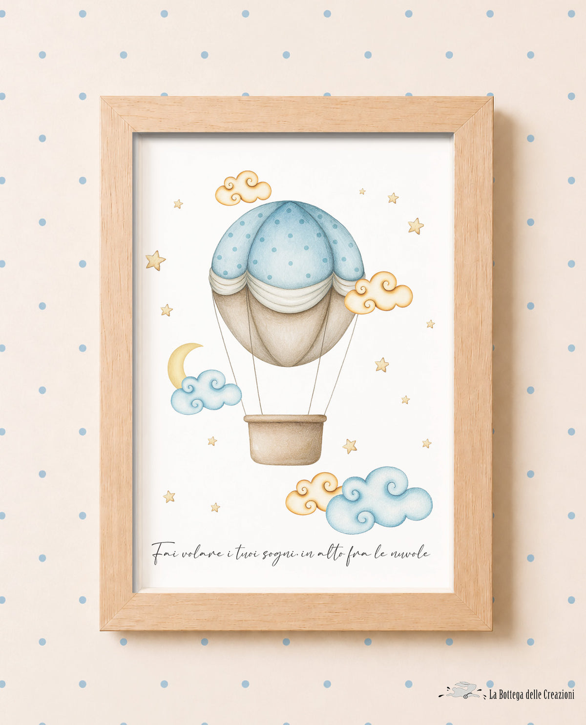 Stampe illustrazioni Mongolfiere