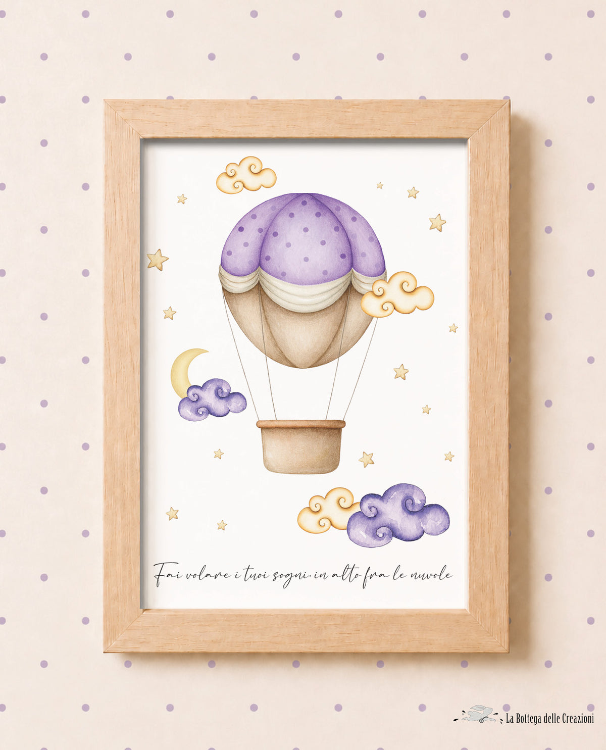 Stampe illustrazioni Mongolfiere