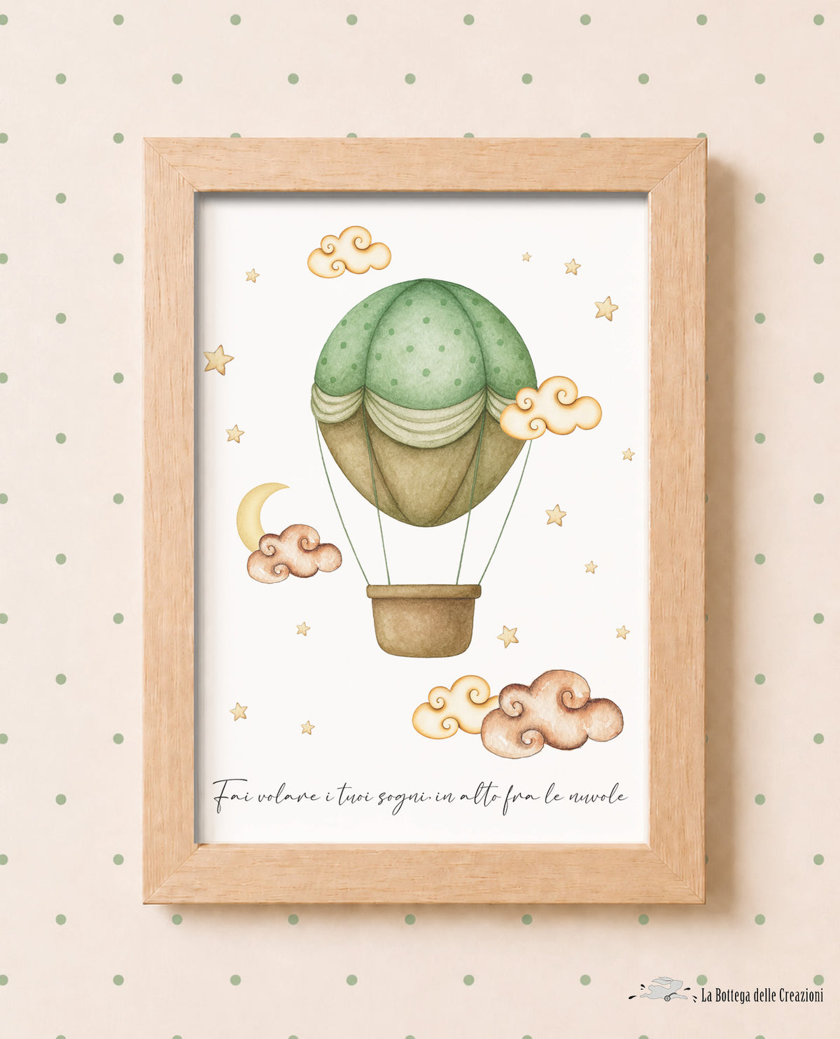 Stampe illustrazioni Mongolfiere