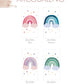 Bomboniere Mattonelle Arcobaleno