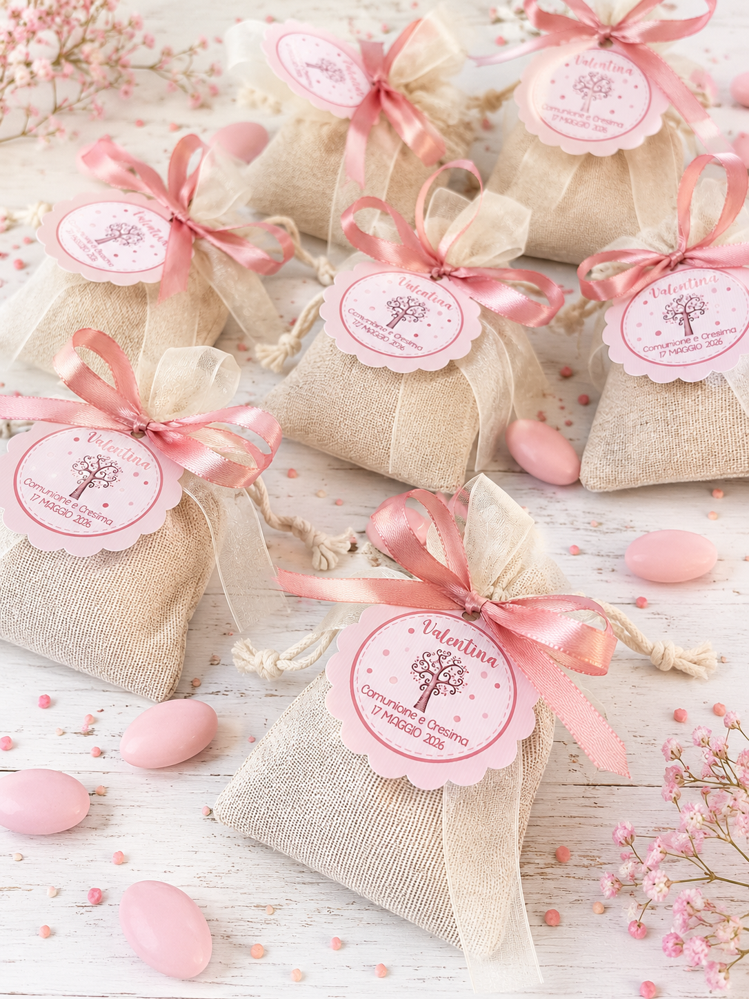Sacchetti Porta confetti Albero della Vita