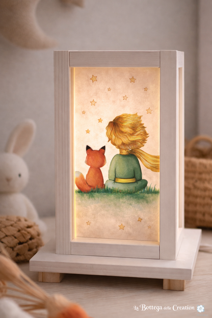 Lampade in Legno Piccolo Principe Collezione 1