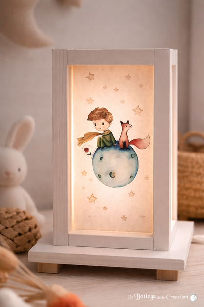 Lampade in Legno Piccolo Principe Collezione 1