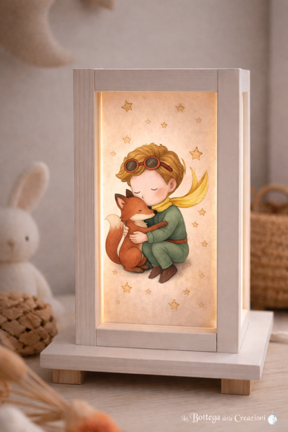 Lampade in Legno Piccolo Principe Collezione 1