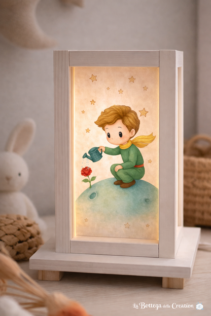 Lampade in Legno Piccolo Principe Collezione 1