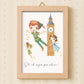 Stampe illustrazioni "Peter Pan"