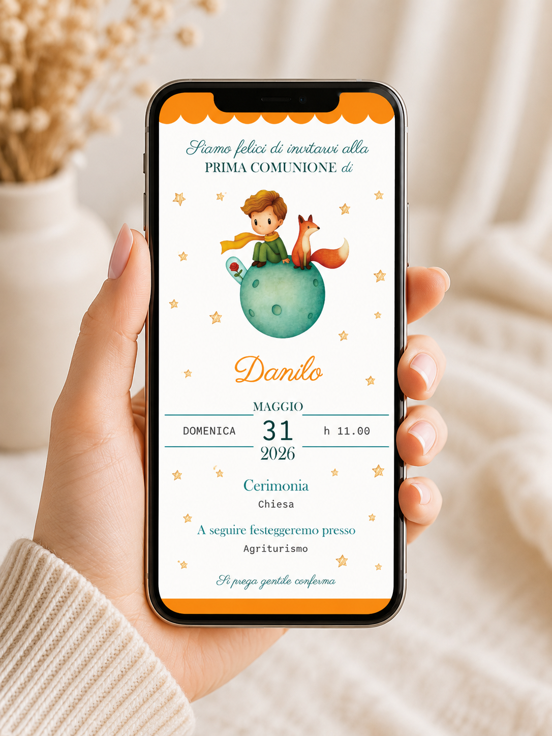 Invito Digitale Piccolo Principe 1