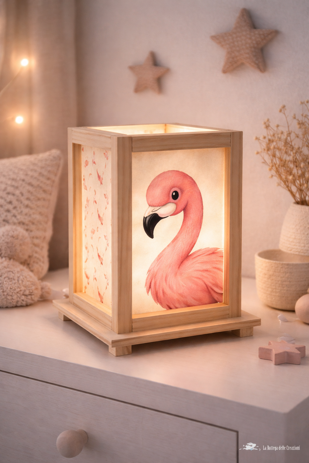 Lampade in Legno Alice nel Paese delle Meraviglie 2