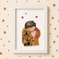 Stampa illustrazione "Il Bacio " di Klimt