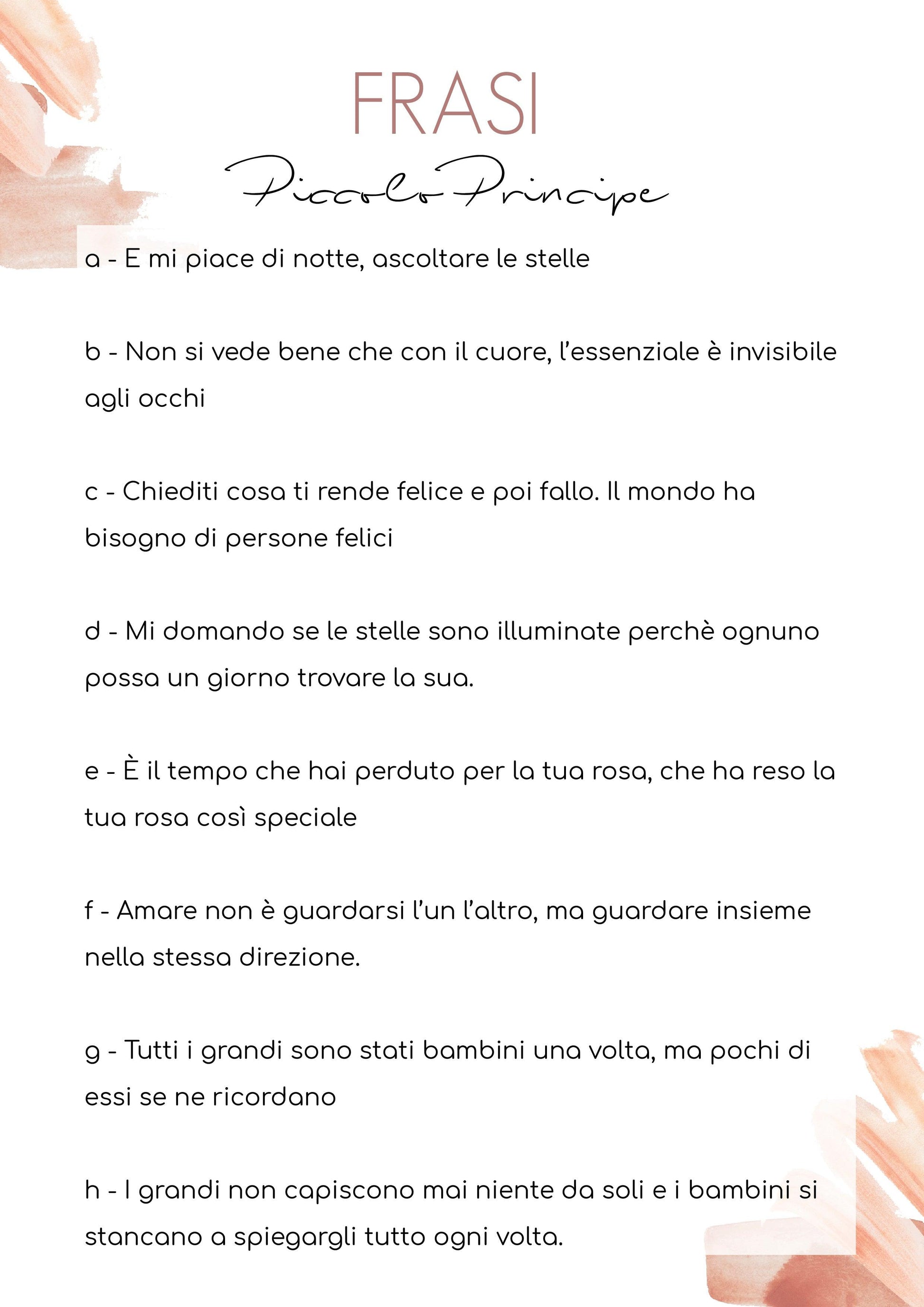 Bomboniere Artigianali Piccolo Principe La Bottega delle Creazioni