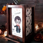 Lampade Elettriche in Legno  "Harry Potter" La Bottega delle Creazioni