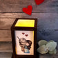 Lanterne in Legno a LED "Il Bacio" di Hayez La Bottega delle Creazioni